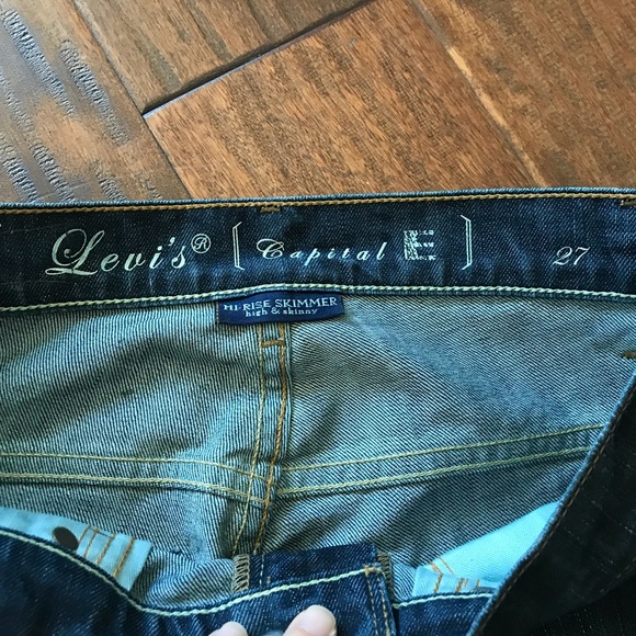 Classic Levi’s skinny jeans Sz 27 - Picture 2 of 4